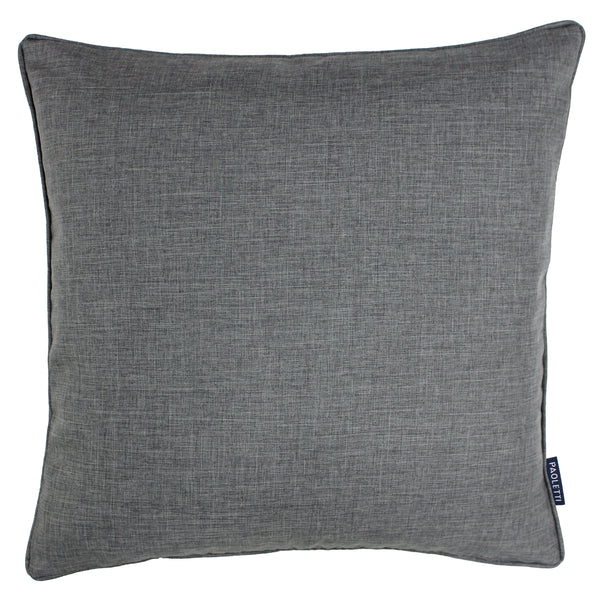 Twilight 45x45 Feather Filled Cushion Silver