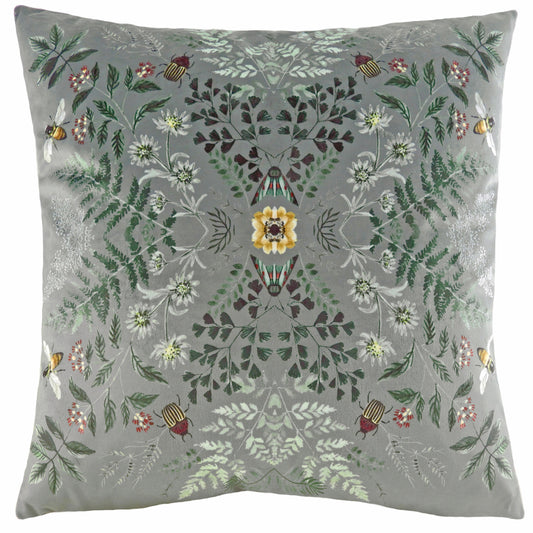 EDEN MIRROR 43X43 FEATHER FILLED CUSHION