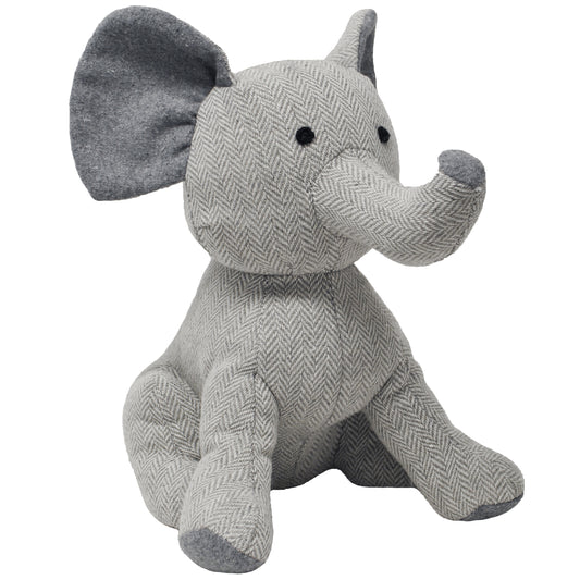 ELEPHANT DOOR STOP GREY