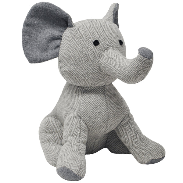 Elephant Door Stop Grey