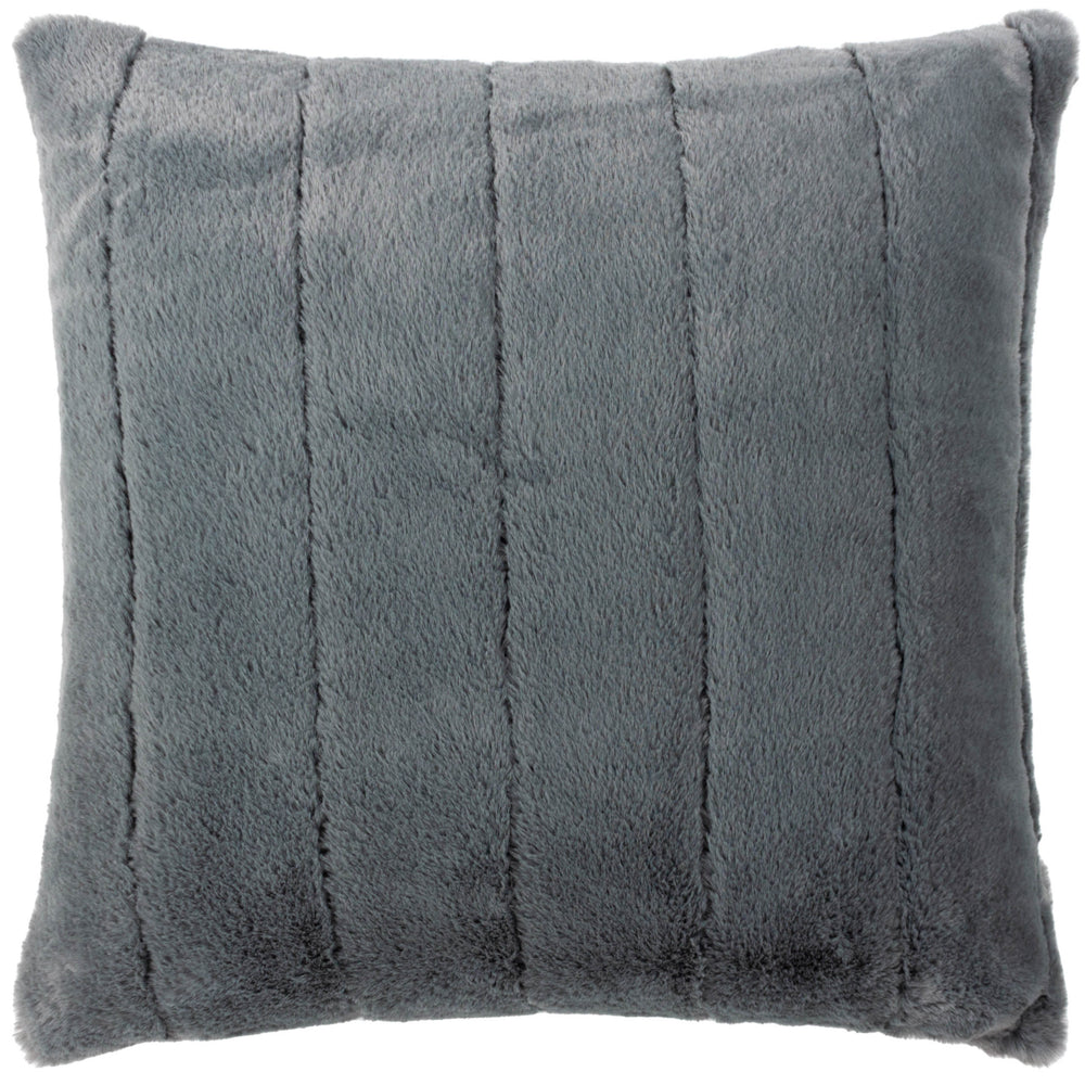 Empress Feather Filled Cushion 45x45 Charcoal