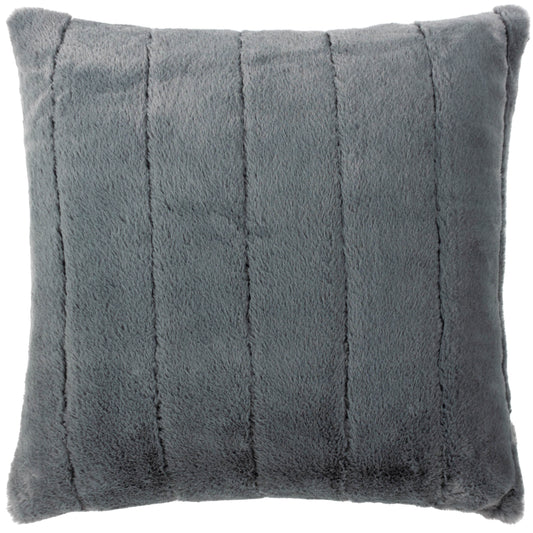 EMPRESS FEATHER FILLED CUSHION 45X45 CHARCOAL