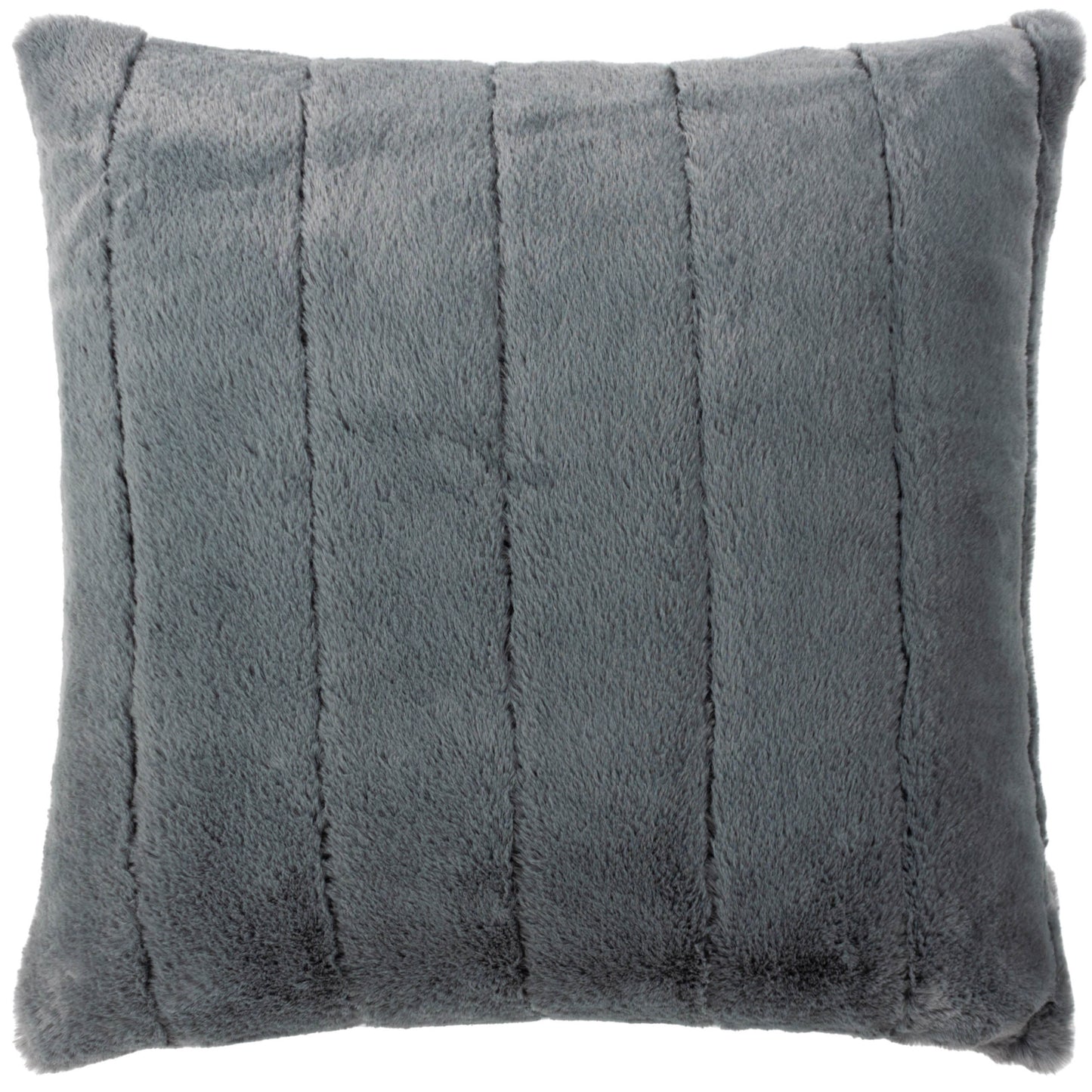 EMPRESS FEATHER FILLED CUSHION 55X55 CHARCOAL