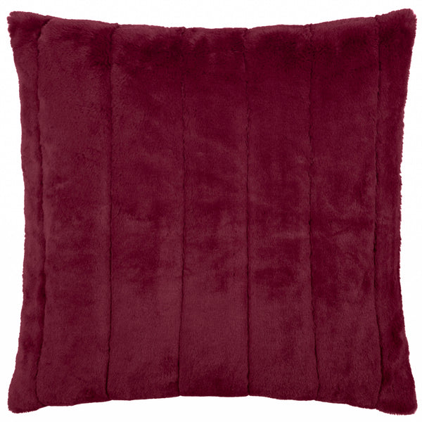 Empress Feather Filled Cushion 55x55 Ruby - view 2