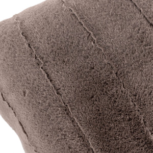 Empress Feather Filled Cushion 45x45 Taupe - Riva