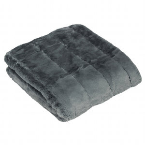 Empress Throw 130x180 Charcoal - view 2