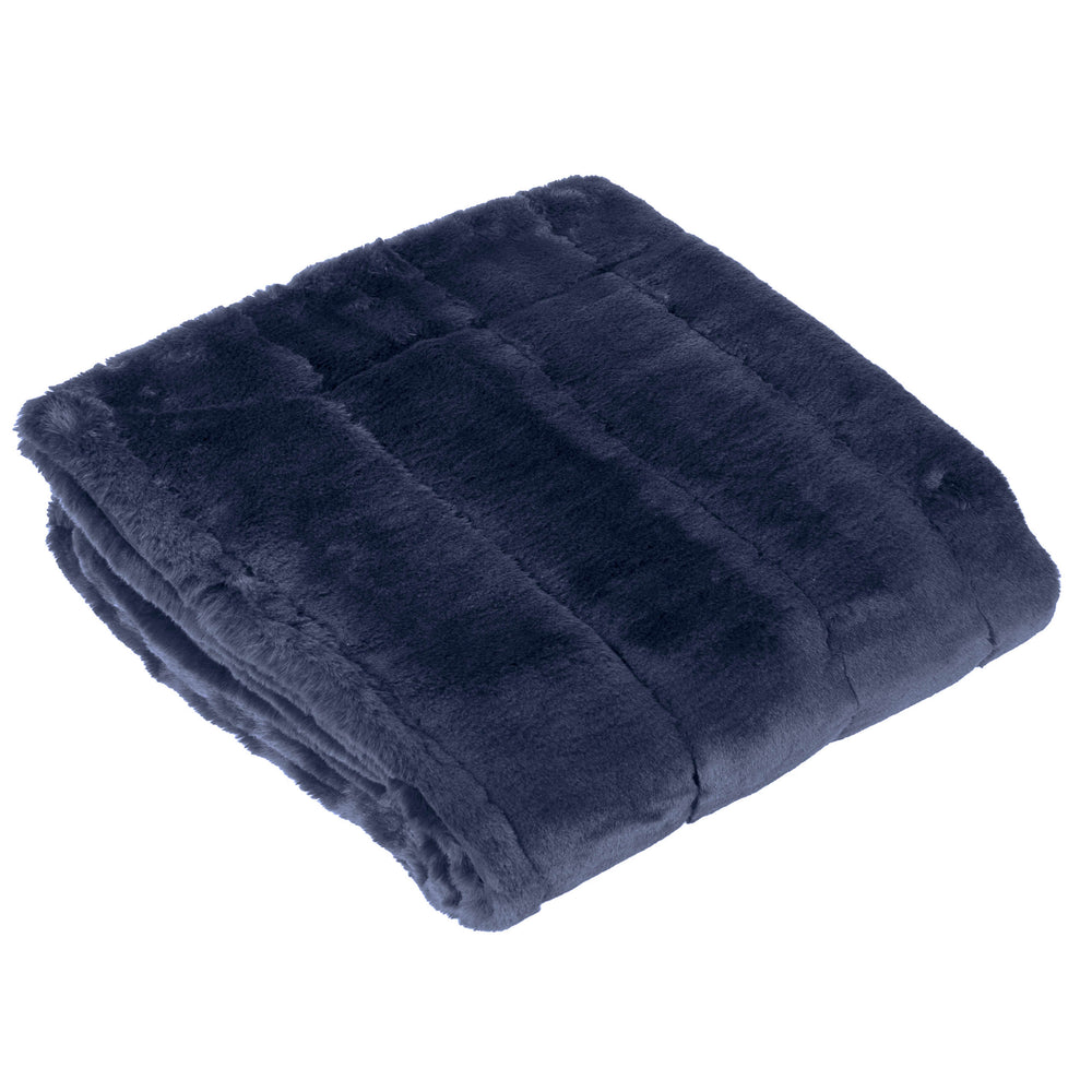 Empress Throw 130x180 Navy