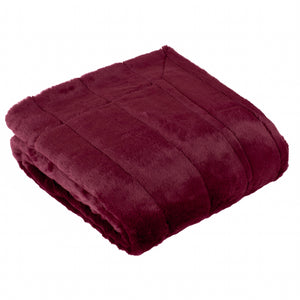 Empress Throw 130x180 Ruby