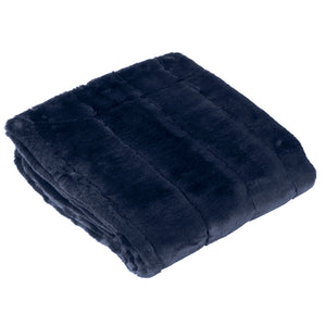 Empress Throw 140x200 Navy - view 2