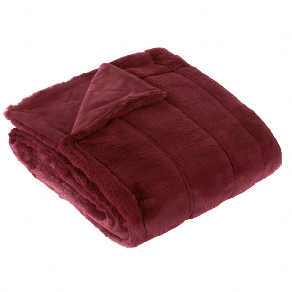 Empress Throw 140x200 Ruby - view 3