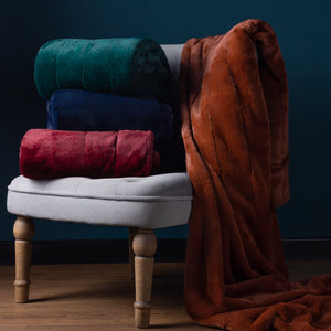 Empress Throw 140x200 Ruby - view 6