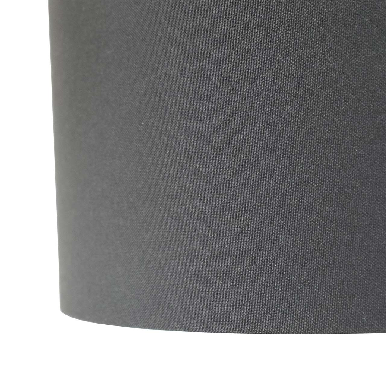 159cm Black G-Clef Design Metal Floor Lamp with Black Linen Shade -E27 Dual Plug