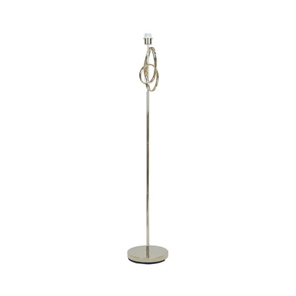 159cm Gold G-Clef Design Metal Floor Lamp with Grey Linen Shade -E27 Dual Plug