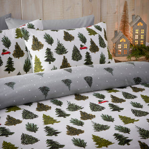 Evergreen King Size Duvet Set Green - Riva