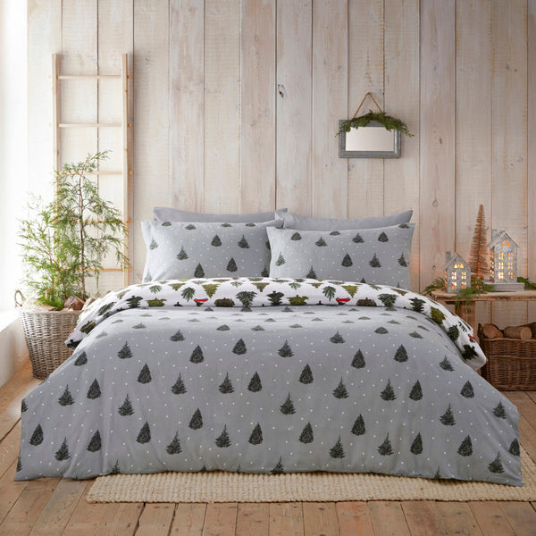 Evergreen King Size Duvet Set Green - Riva