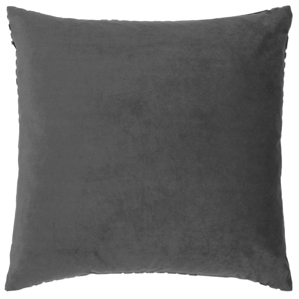 Evoke 45x45 Feather Filled Cushion Charcoal - view 3