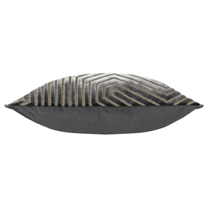 Evoke 45x45 Feather Filled Cushion Charcoal - view 4