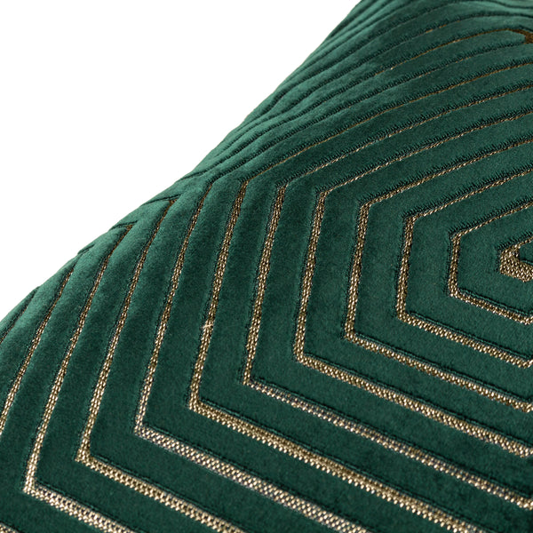 Evoke 45x45 Feather Filled Cushion Emerald - view 5