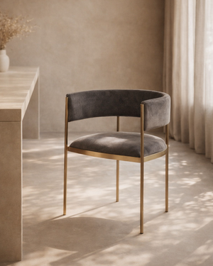 Envie II Dining Chair - Set of 2 - Giselle Dark Charcoal - Tommy Franks