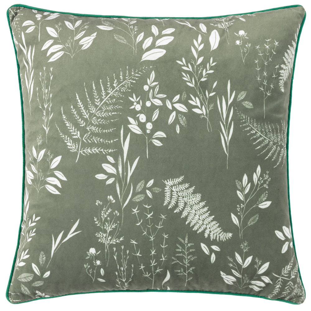 Fearne 50x50 Feather Filled Cushion Sage