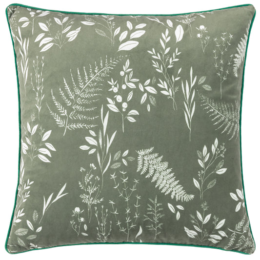 FEARNE 50X50 FEATHER FILLED CUSHION SAGE