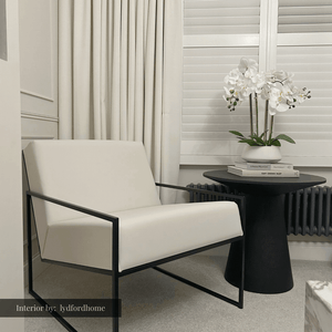 Tavamo Side Table - Black Oak - Tommy Franks