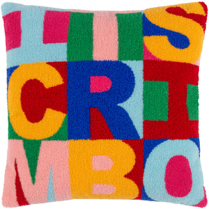 Festive - Val Crimbo 43x43 Feather Filled Cushion Multi