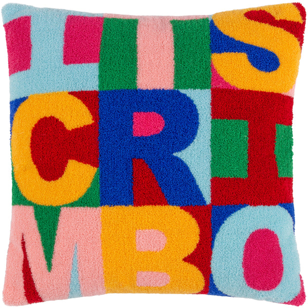 Festive - Val Crimbo 43x43 Feather Filled Cushion Multi