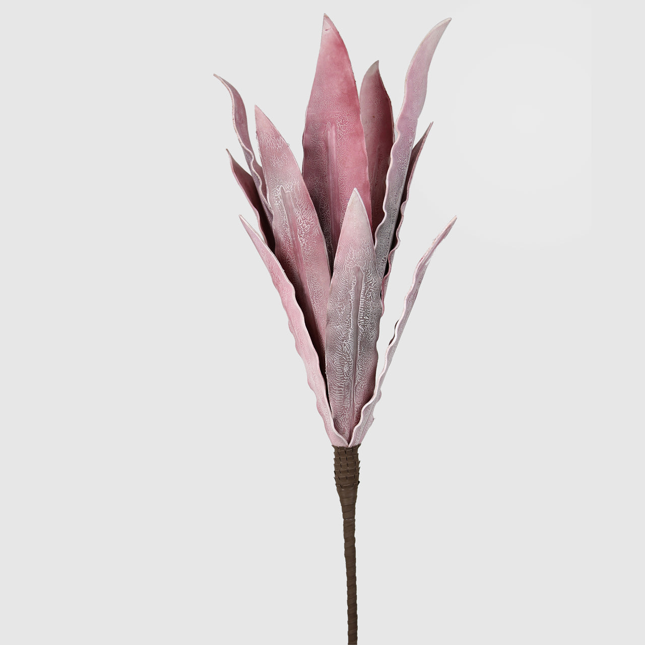 115cm Foam Gladiola Leaves Pink