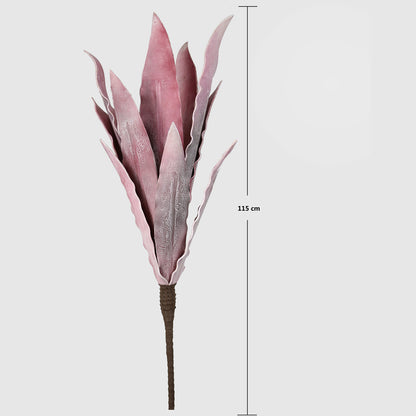 115cm Foam Gladiola Leaves Pink