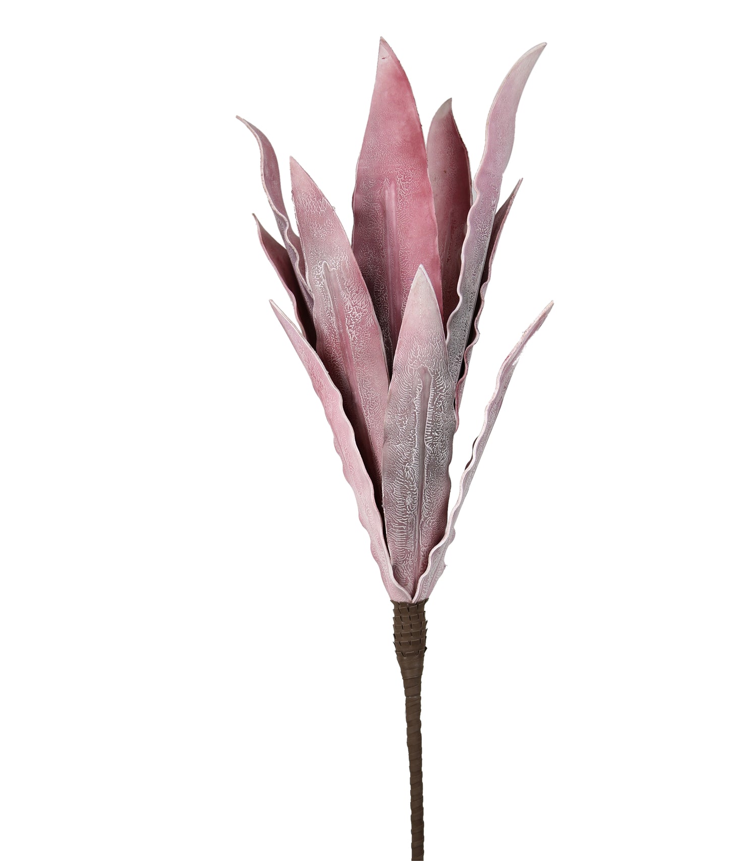 115cm Foam Gladiola Leaves Pink