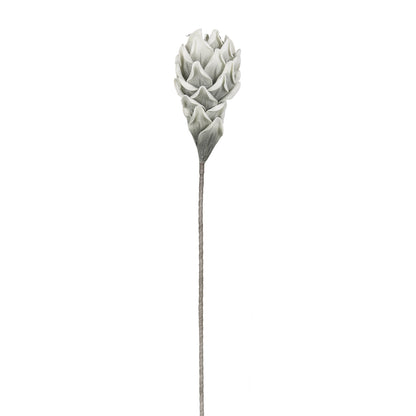 100cm Foam Protea Stem Grey