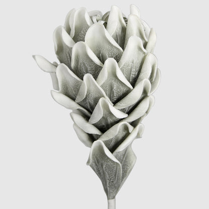 100cm Foam Protea Stem Grey