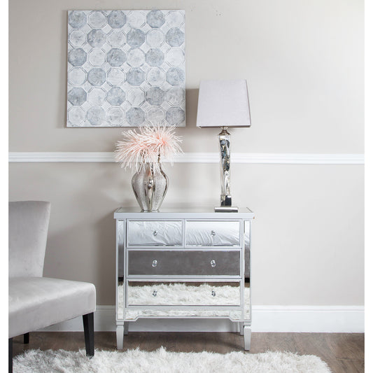 85cm Foam Spike Flower Pink