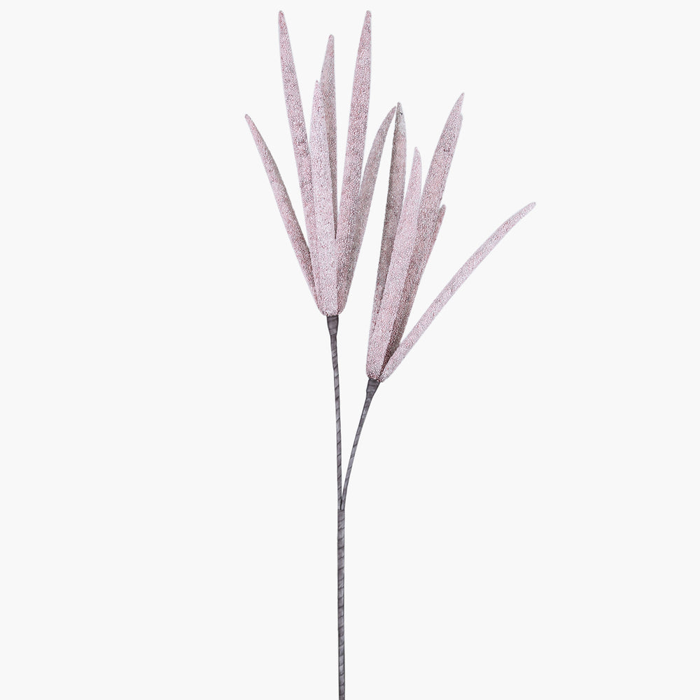 90cm Foam Spiky Stem Pink with Glitter