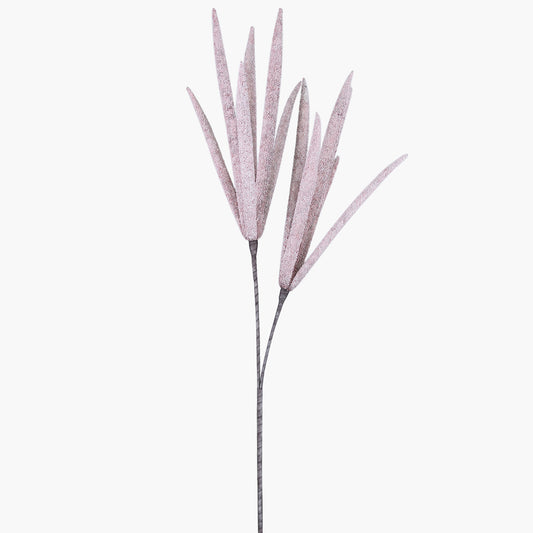 90cm Foam Spiky Stem Pink With Glitter