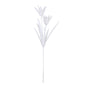 100cm Foam Buds White With Glitter