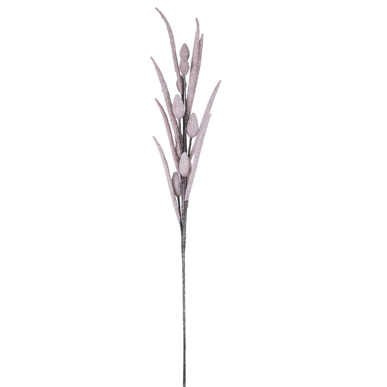 125cm Foam Bunny Tail Grass Pink With Glitter