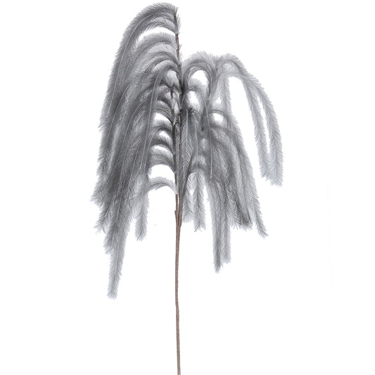 174cm Pampas Grass Spray Grey