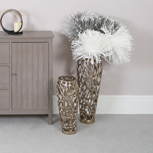 85cm Foam Spiky Stem White