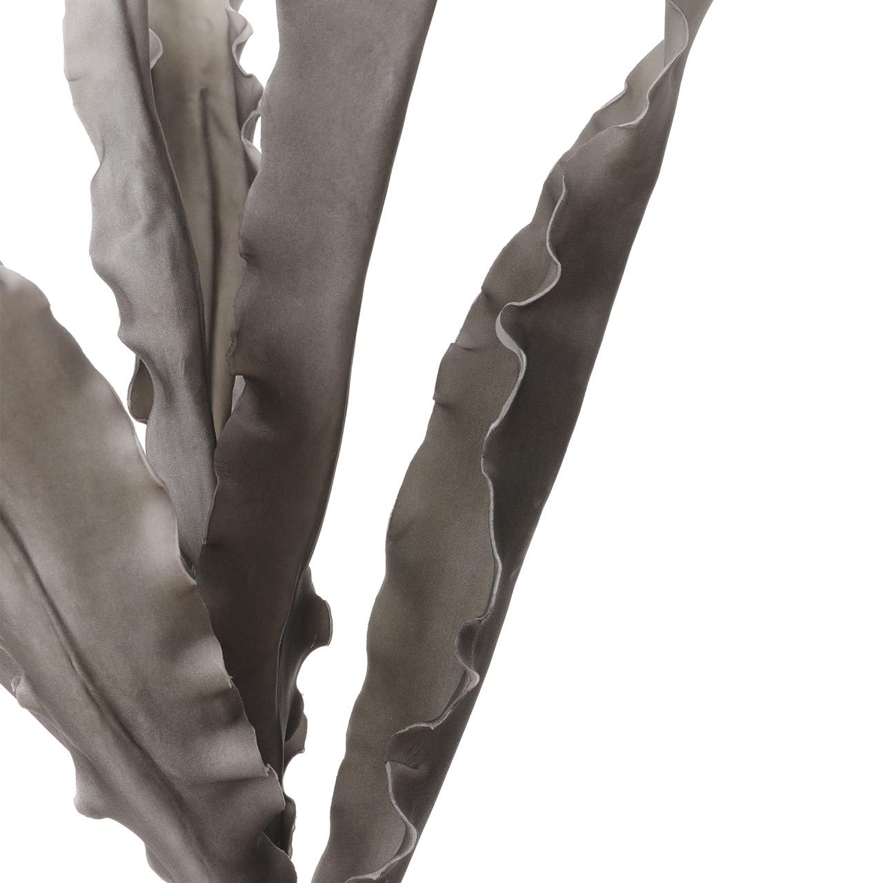 102cm Foam Gladiola Leaves Grey