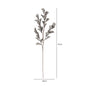 117cm Multi Stem Flower Grey