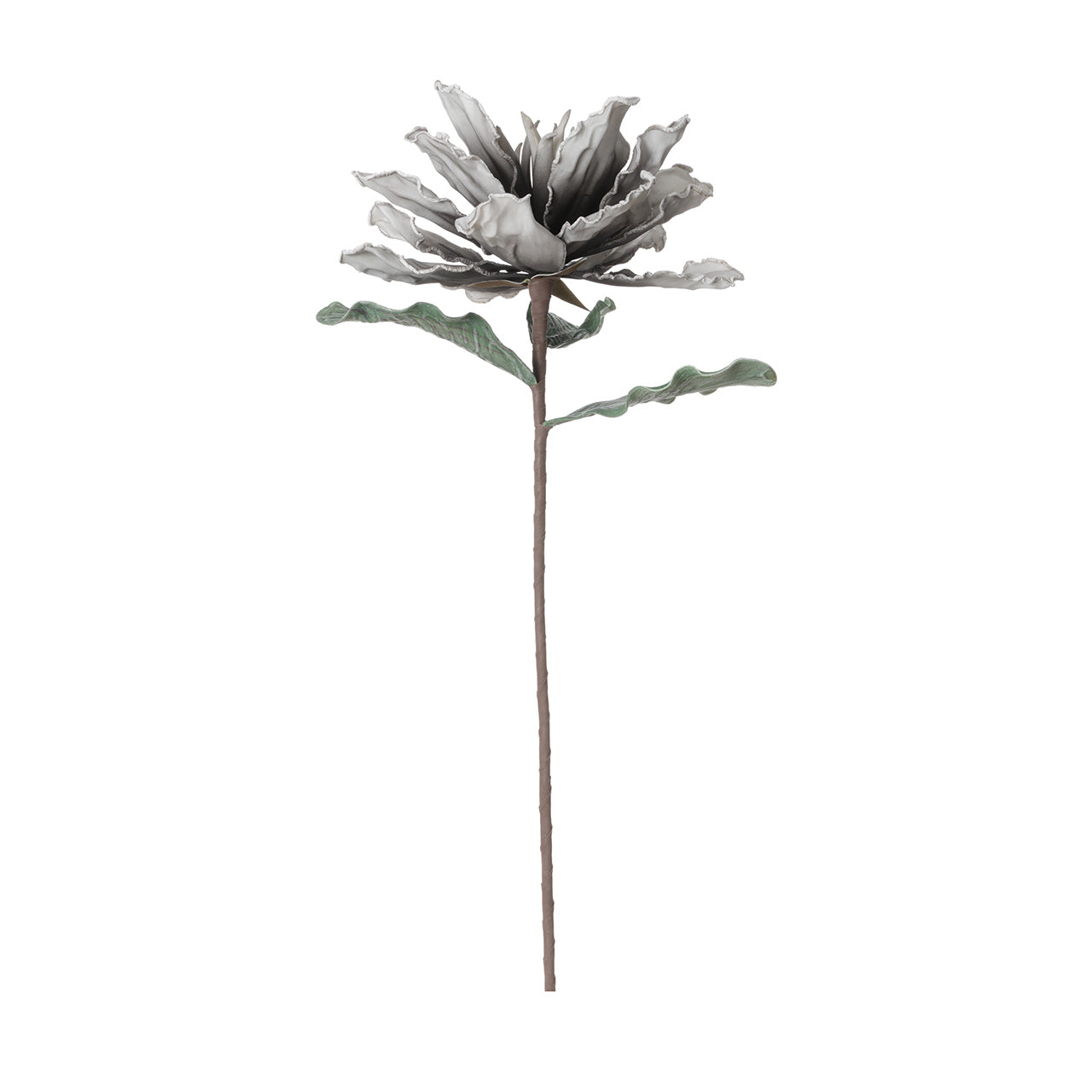 69cm Foam Flower Grey