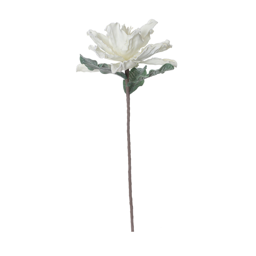 69cm Foam Flower White