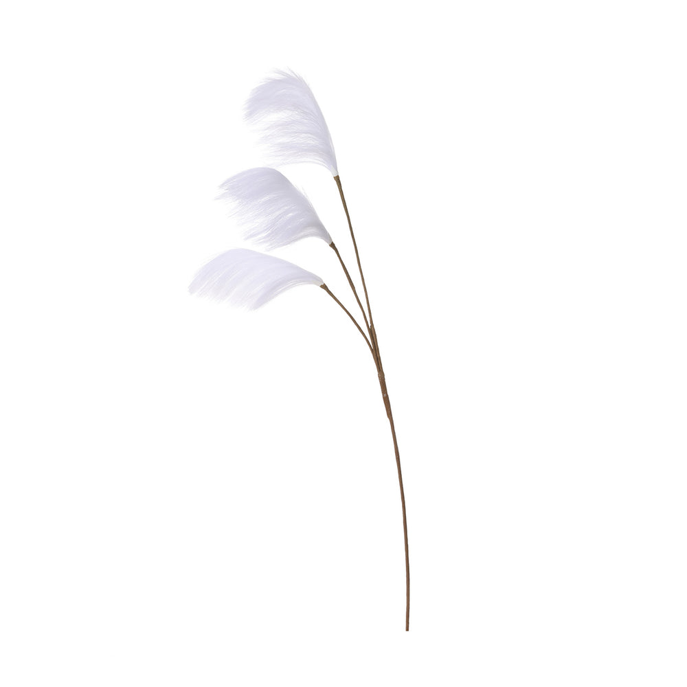 91cm Triple Stem Pampas Grass White