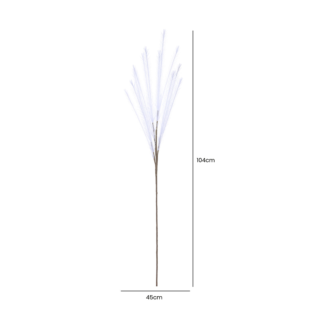 104cm Pampas Grass White