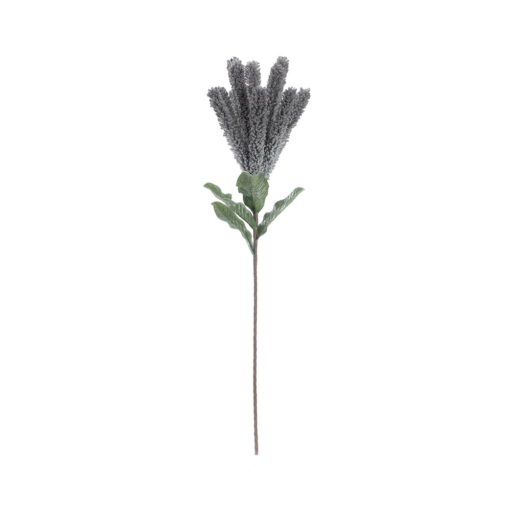 95cm Berry Spike Foam Flower Grey