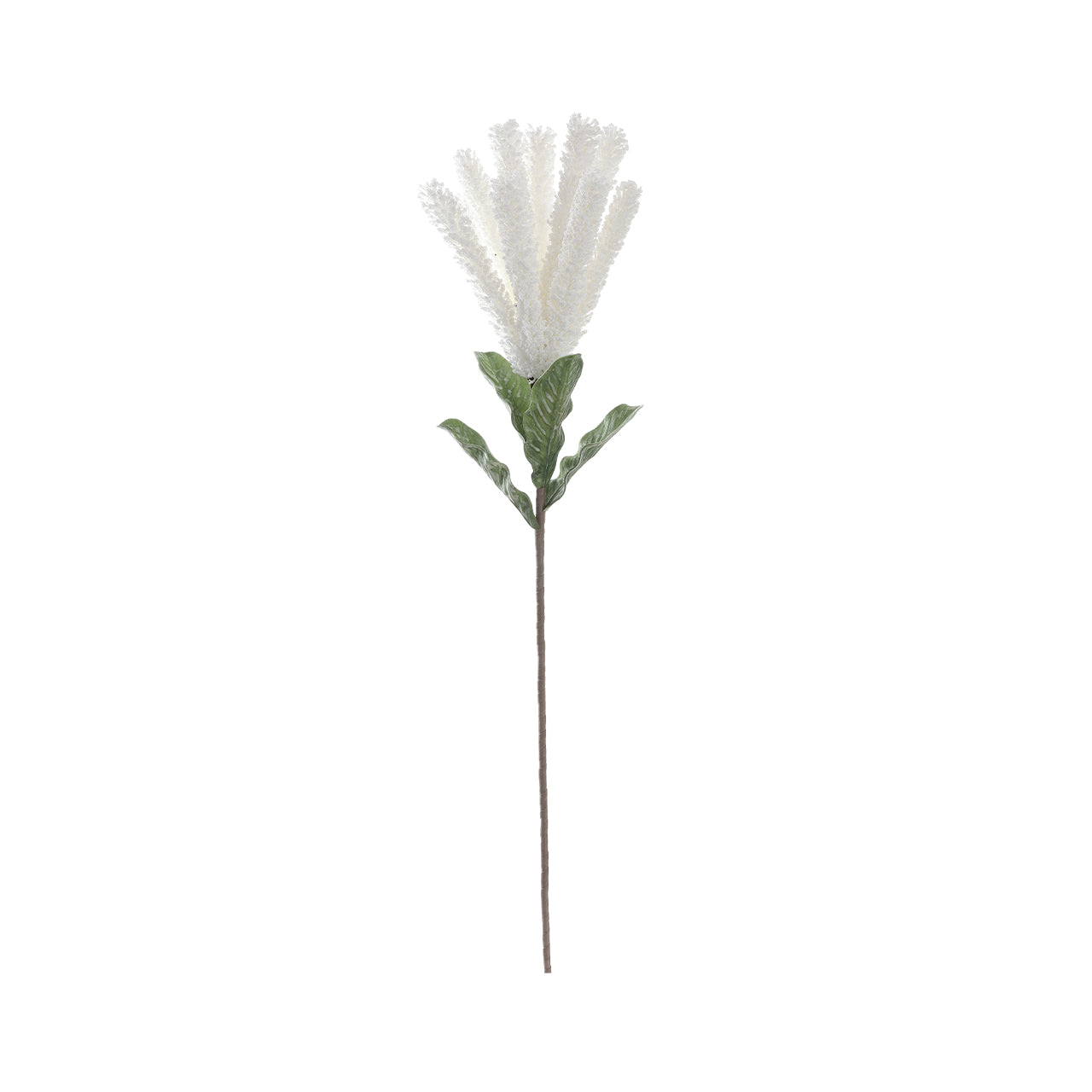 95cm Berry Spike Foam Flower White