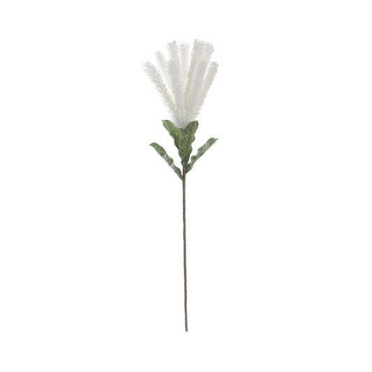 95cm Berry Spike Foam Flower White