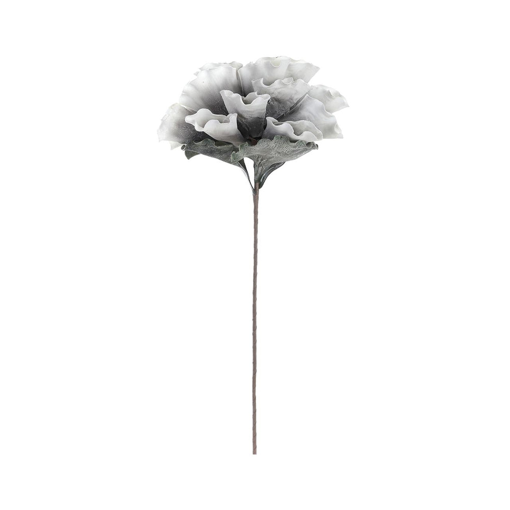 86cm Gardenia Foam Flower Grey